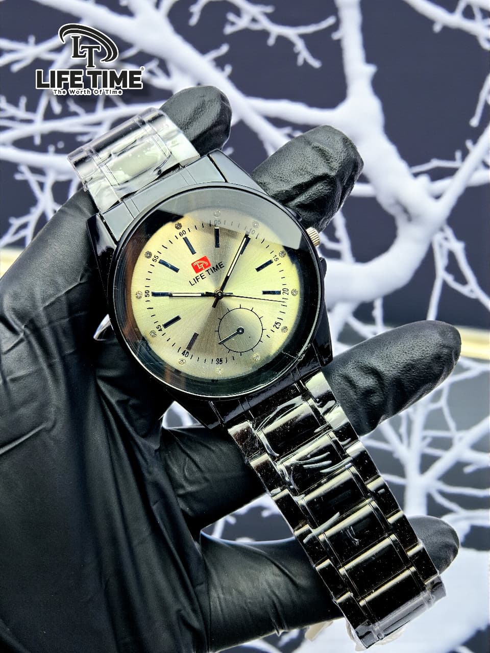 Life Time Premium Men's Quartz Stainless Steel Watch