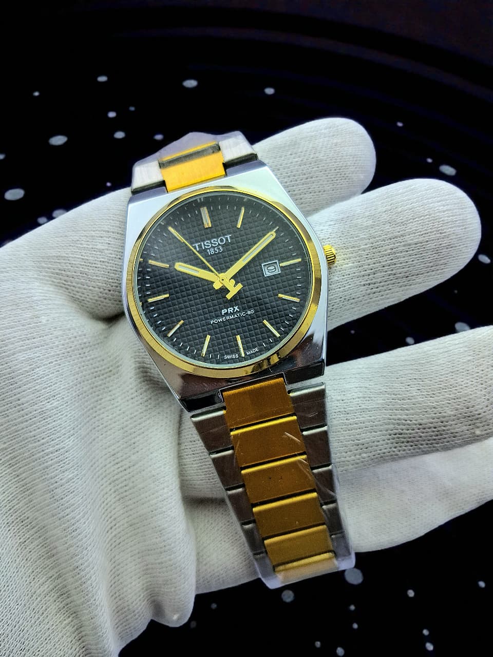 Tissot PRX Style Stainless Steel Men's Analog Quartz Watch | Premium Metal Strap | Multiple Color Variants