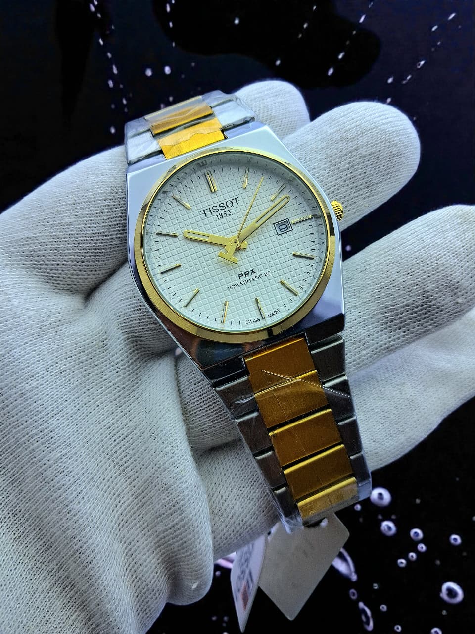 Tissot PRX Style Stainless Steel Men's Analog Quartz Watch | Premium Metal Strap | Multiple Color Variants