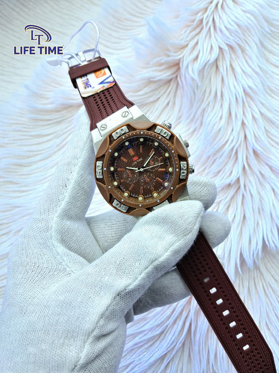 Men's Luxury Quartz Analog Sports Watch – Silicone Strap