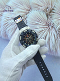 Men's Luxury Quartz Analog Sports Watch – Silicone Strap